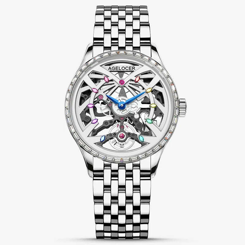 sell vastara agelocer original schwarzwald 36mm watch detail - reliable movement, stainless steel, waterproof classic design