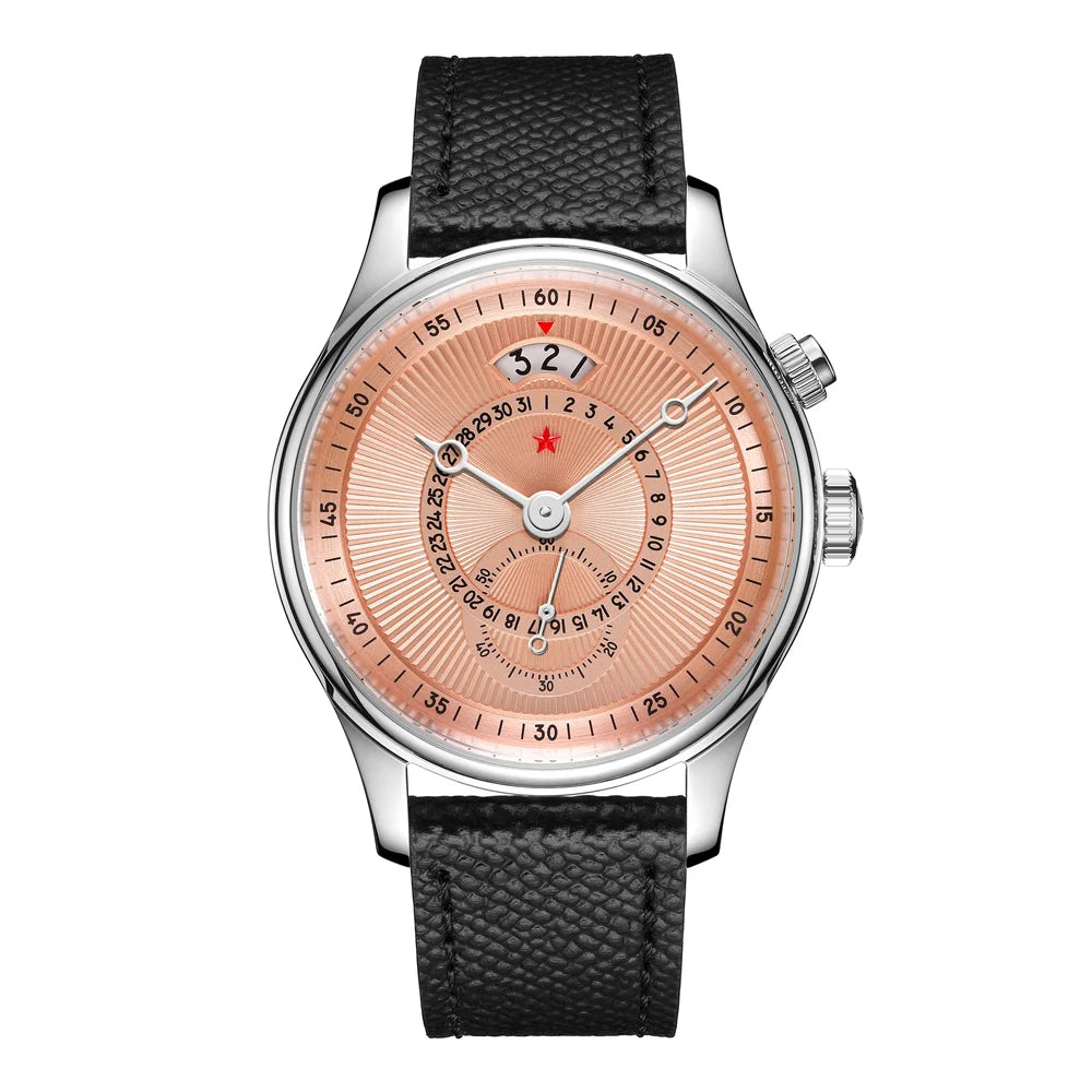 vastara 40mm 's automatic mechanical watch - classic unisex watch with waterproof in white stainless steel (USA)