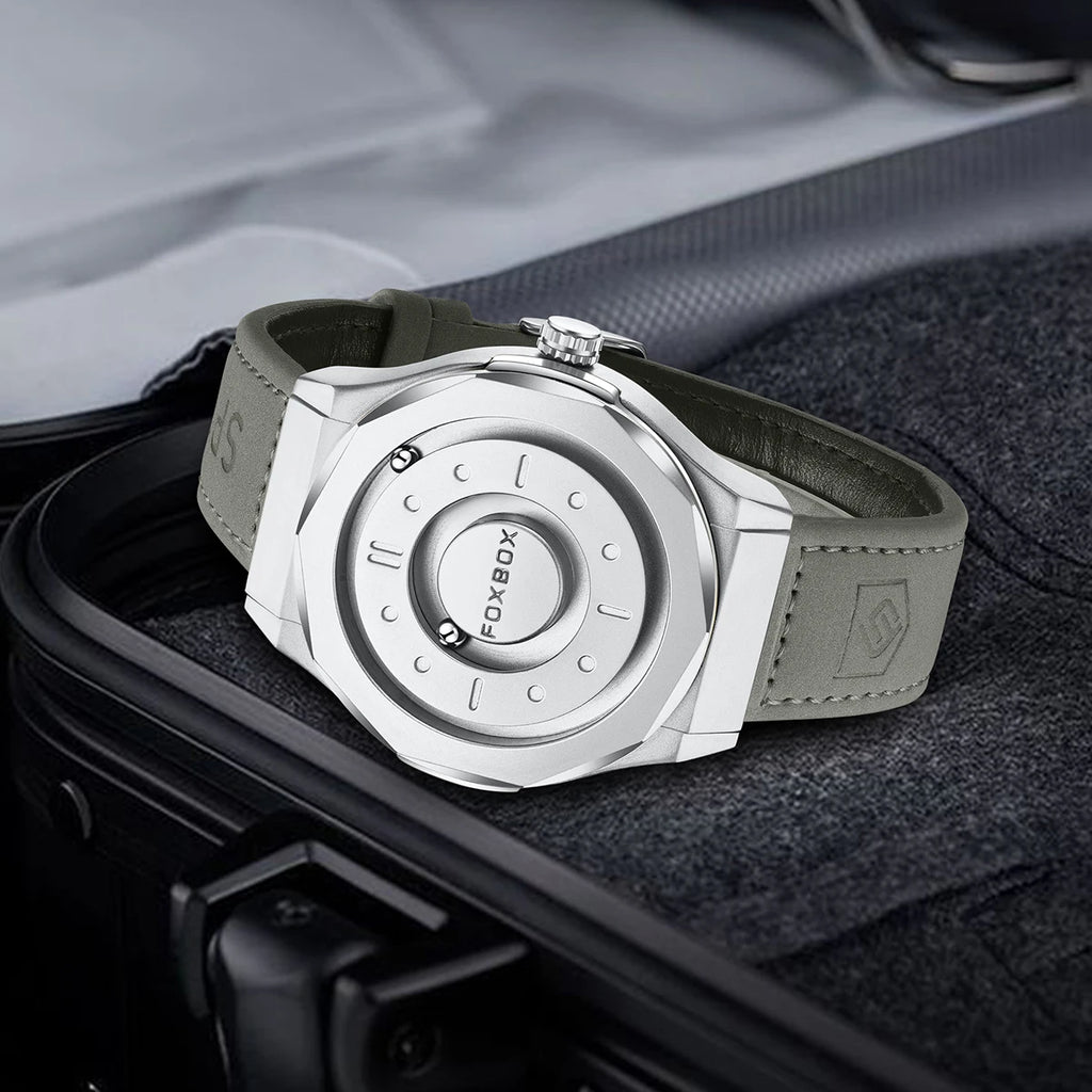 VASTARA vastara foxbox stainless steel watch unisex timepiece - stainless steel stainless steel watch (USA)