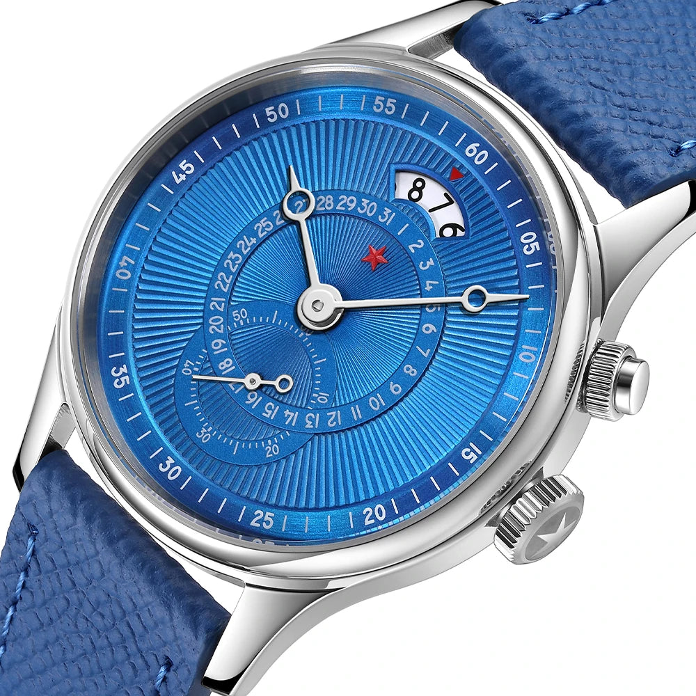 vastara 40mm 's automatic mechanical watch watch 8 - classic unisex timepiece with waterproof (USA)